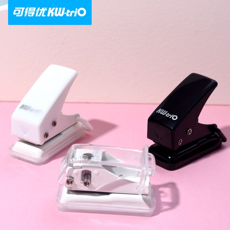 Dimi Mini perforadora portátil máquina de perforación de manualidades de papel cortador de máquina de papel recubierto Tarjeta de DIY material de oficina