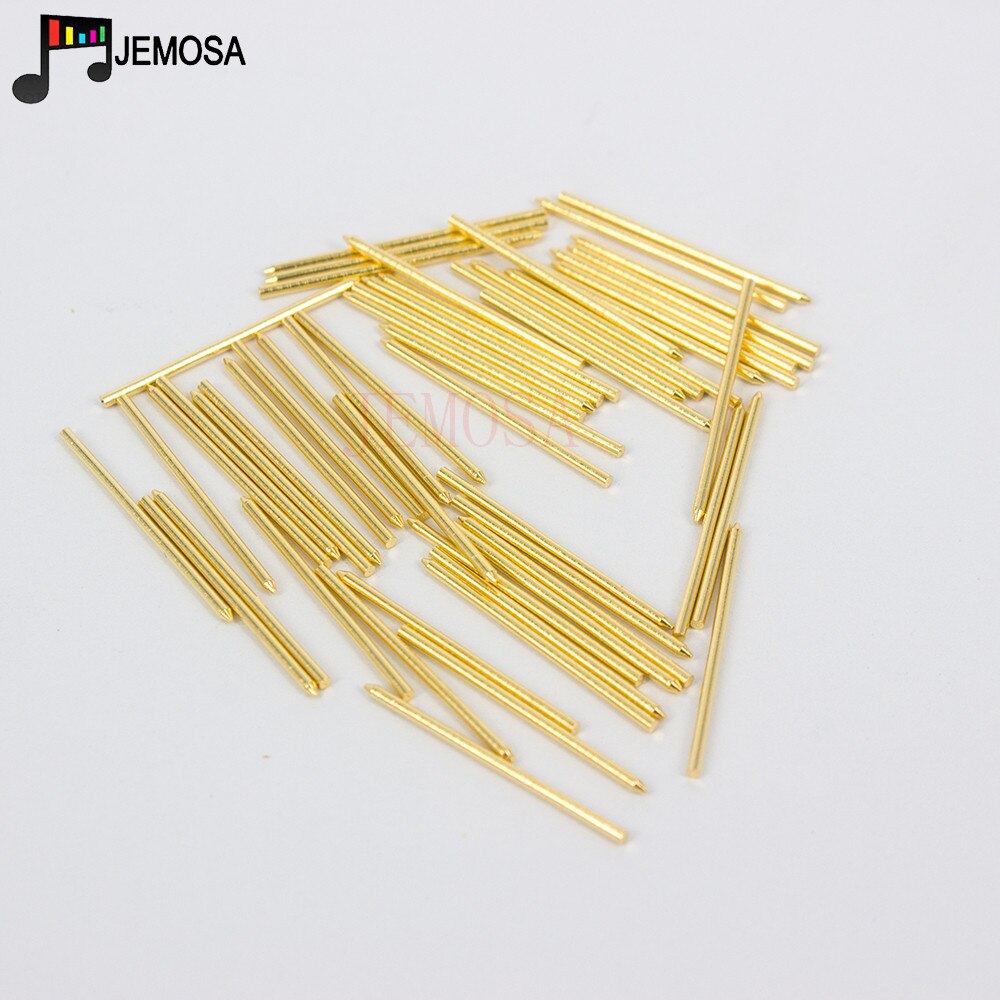 100Pcs Pins Voor 7-Pin En 9-Pin Vacuüm Buis Adapters Vergulde Koperen 12AX7 ECC82 ECC83 ECC88 5687 Vauum Buis Versterker Diy
