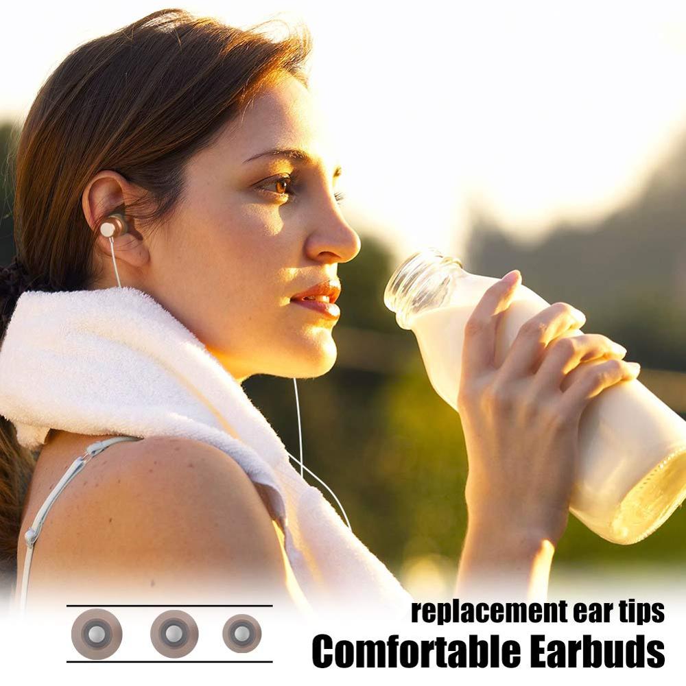 Fone de ouvido intra-auricular, fones com fio de 3.5mm, headset esportivo com microfone para iphone, xiaomi, samsung, huawei estéreo,