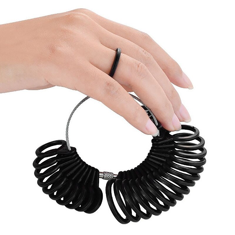 Ring Sizer Measuring Tool,Ring Mandrel and Finger Gauges (Ring Sizer Tool Set)