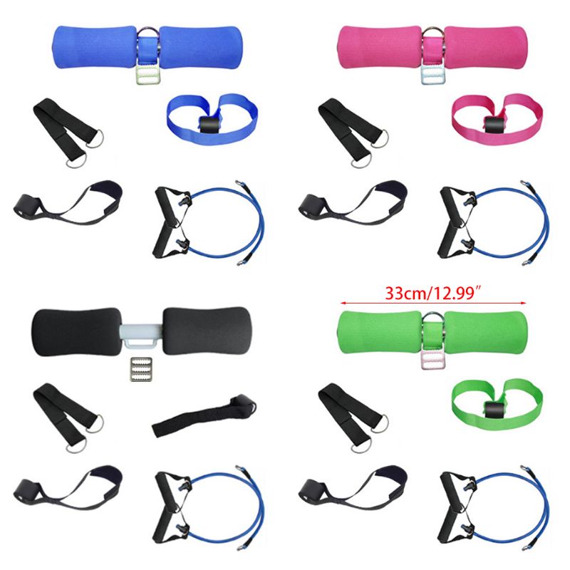 Exercise Resistance Bands Sit-ups Fitness Equipment Bed Home Men and Women