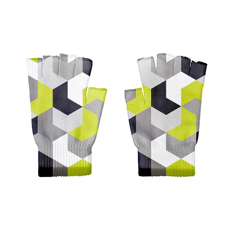 Gants Demi-doigt Sans Doigts Pour Enfants - Vélo, Moto, équitation - Taille Unique (8-9 Cm Paume) - Lot
