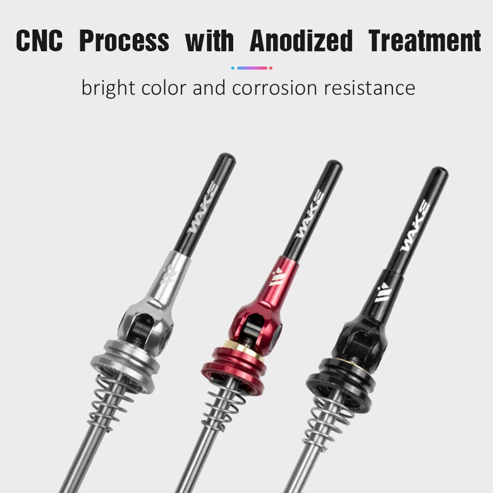 2 PCS Bike Quick Release Wheel Hub Shaft Front Rear Set Bicycle Quick Release Skewer Axle