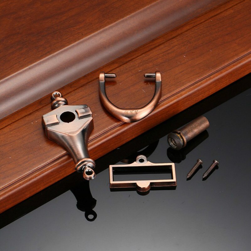 Aldán de espejo de seguridad, tirador de puerta, herrajes para decoración de muebles, golpe