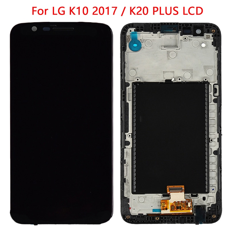 5.3 ''M250 Lcd Voor Lg K10 Lcd Touch Screen Met Frame Digitizer Vergadering Voor K20 Plus M250N m250E Scherm Reparatie