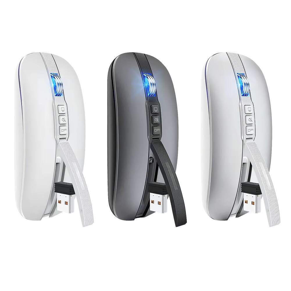 M113 USB 2.4G Bluetooth Wireless Mouse Dual Mode 2400DPI Mouse Type-C charging Mice