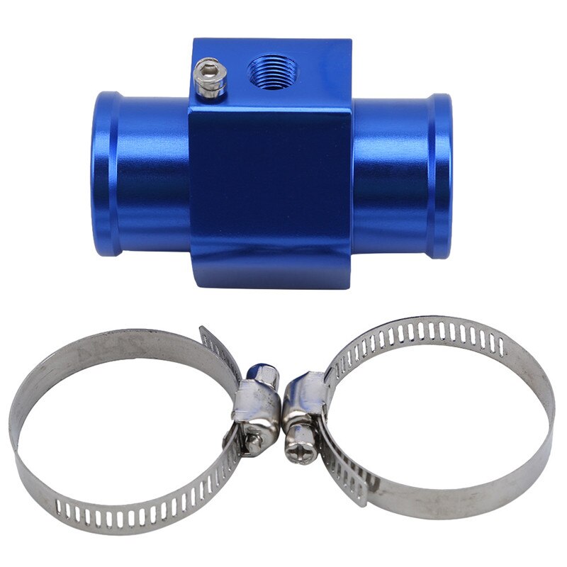 Wyścigi niebieska woda czujnik temperatury płynu chłodniczego wskaźnik temperatury wody adapter 26MM 28MM 30MM 32MM 34MM 36MM 38MM 40MM instrument: 32MM