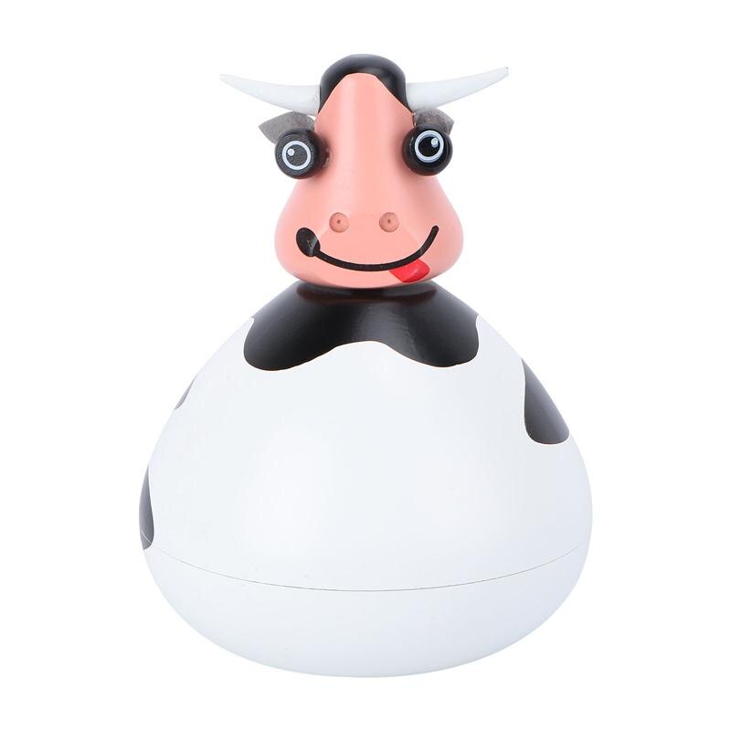 1Pc Spaarpot Handwerk Saving Pot Cartoon Stijl Spaarpot Desktop Versiering: white