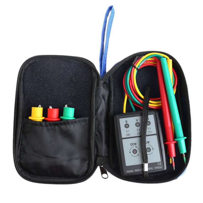 Smart Digital Phase Rotation with LED Indicator Tester Meters SP8030