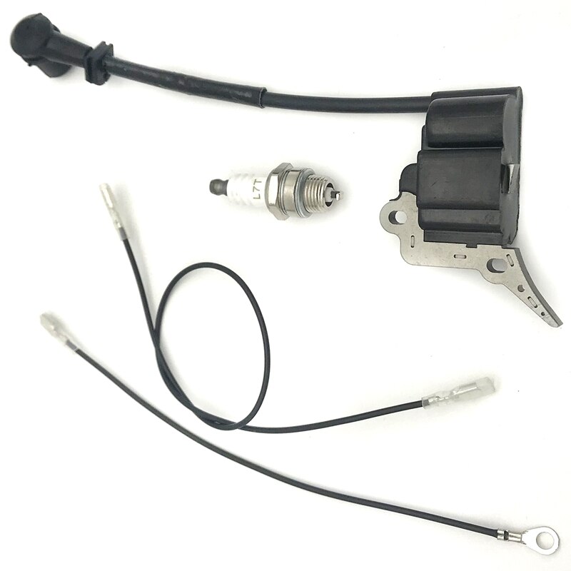 HLZS-Módulo de bobina de encendido, bujía apta para motosierra China 2500 25CC ZENOAH G2500 TIMBERPRO LAWNFLITE, piezas