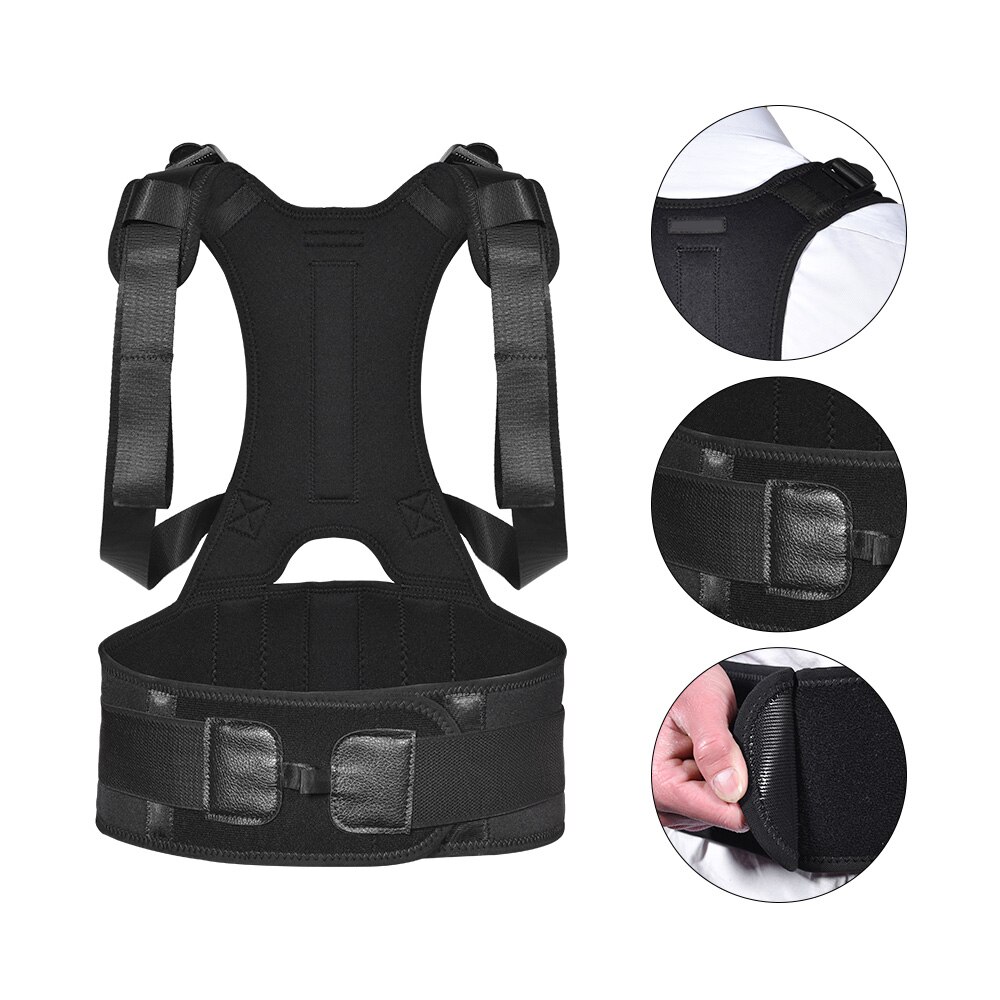 Taille En Terug Ondersteuning Riem Verstelbare Terug Houding Corrector Wervelkolom Terug Schouder Houding Correctie Taille Beschermen