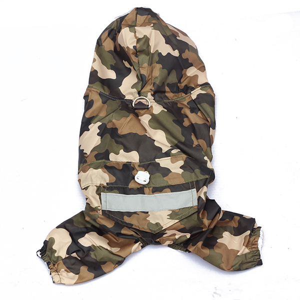 Pet Dog Rain Coat Raincoats Clothes Dog Puppy Casual Waterproof Jacket Costumes Plus Size For Small Dogs Puppy Supplies: A4 / M