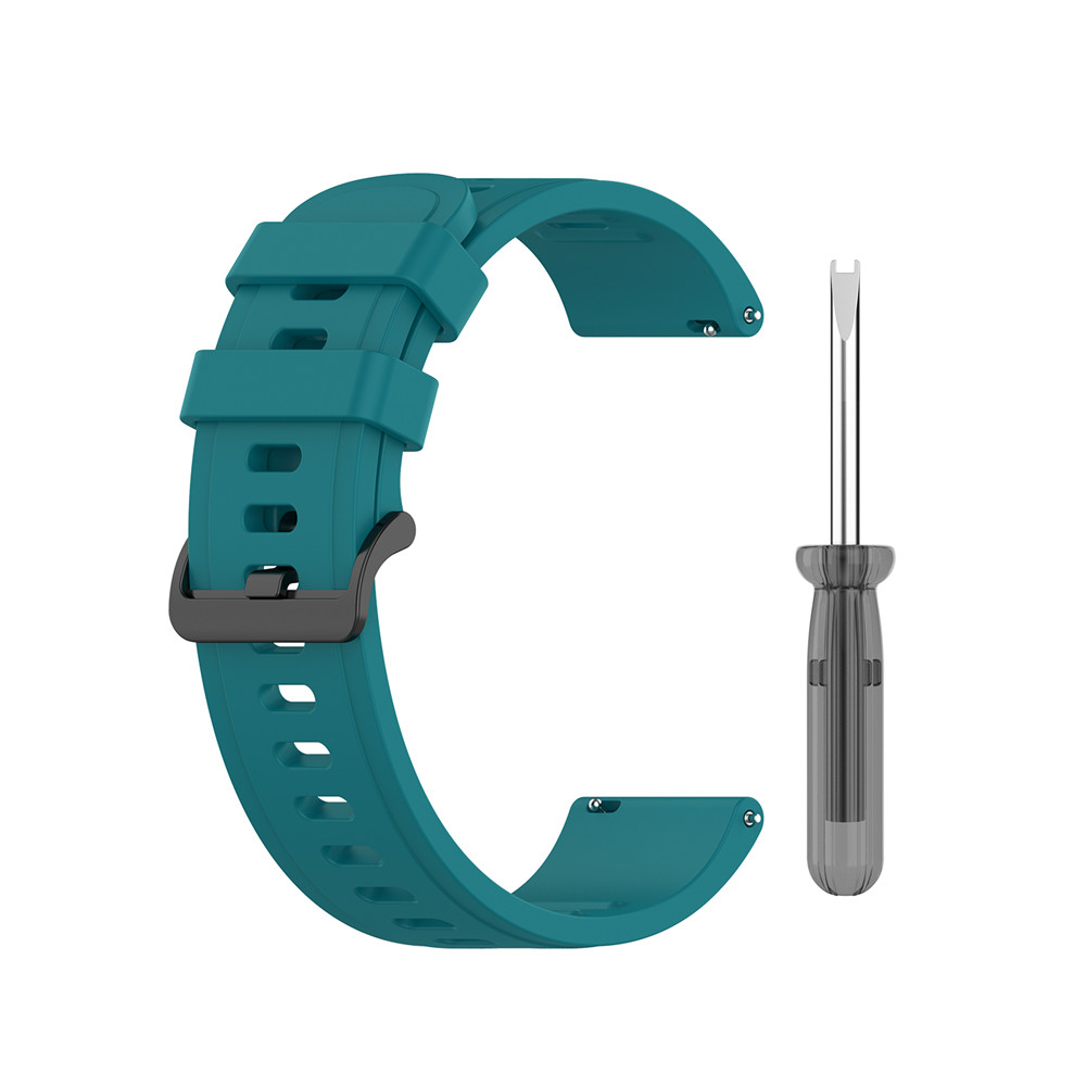 Pehmeä silikoninen kellon ranneke xiaomi huami amazfit neo smart kellon vaihtorannekkeella työkaluvyötarvikkeilla urheiluranneke: 橄榄绿