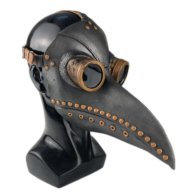Halloween Arzt Vogel Schnabel Maske ist Natürliche und Umwelt-freundliche Latex Atmungsaktiv und ungiftig Geeignet für Party