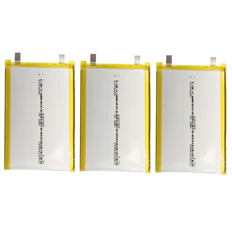 z.SHV 606090 4000 mAh Polymeer-lithiumbatterij met grote capaciteit Tabletcomputer, mobiele voeding DIY-batterijen: WHITE