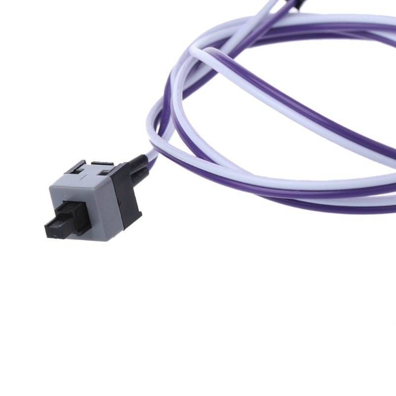 Los pc computer desktop atx power on supply reset kabel ledning kontakt stik