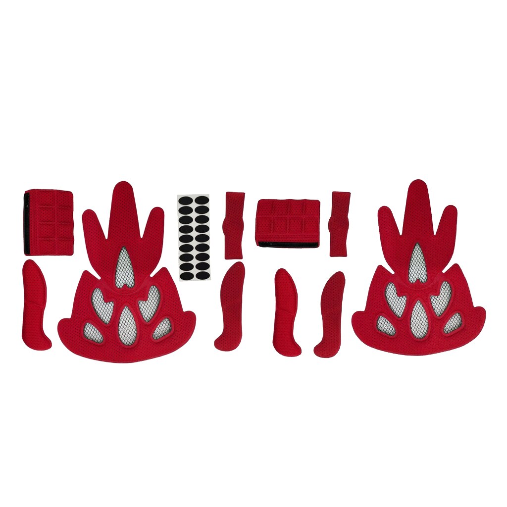 premio Casco Imbottitura kit Casco Della Bici pastiglie di Ricambio Universale Della Bicicletta della Gomma Piuma di EVA pad Cuscino