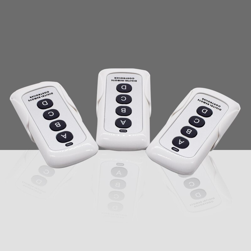 wall-mounted 433mhz gate remote control smart furniture electric curtain motor garage door fixed code garage remote key
