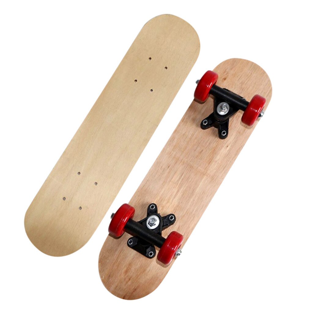 Complete DIY Freehand Skateboards for Beginners Graffiti For Boys Girls Kids Deck Wood Maple Longboard For Kids: Default Title