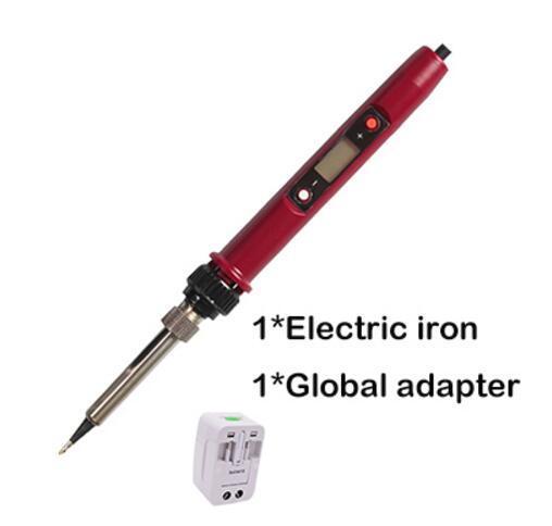 120W électrique fer à souder ensemble température réglable 180-480Degree soudage soudure Station chaleur crayon réparation outil PROSTOEMER: Kit B