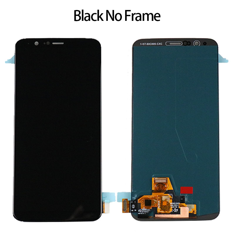 Original LCD Für Oneplus 5 T Display Touchscreen mit Rahmen Digitizer Montage Für Oneplus 5 T 5 T LCD display A5010 LCD