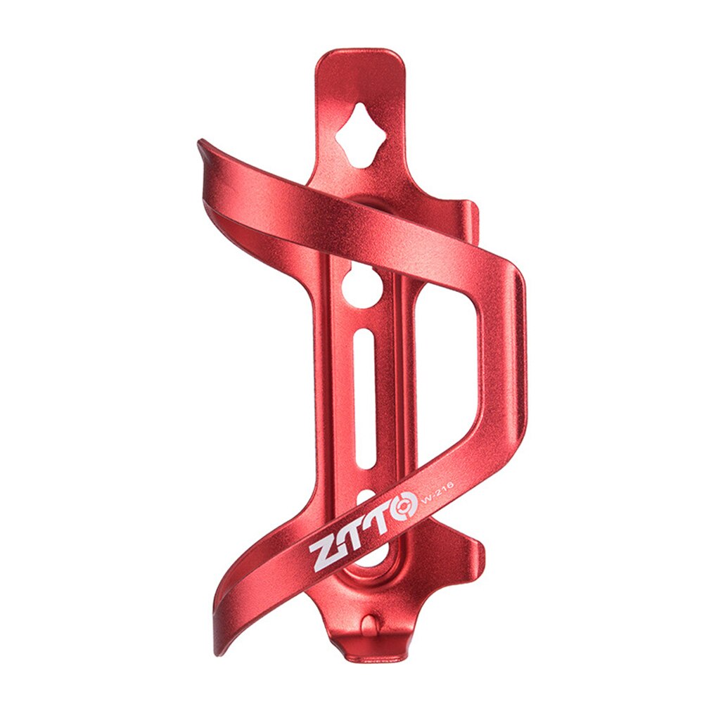 Hard Mountain Bicycle Mount Side Bike Outdoor Cage Universal Lightweight Easy Install Aluminum Alloy Travel Bottle Holder: Red