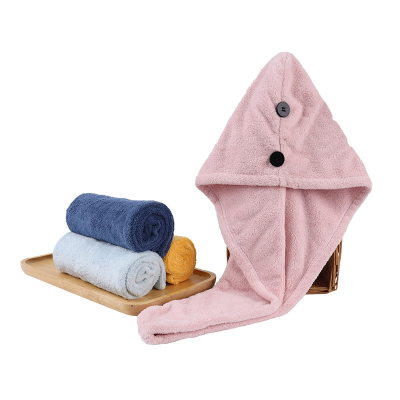 Kvinner mikrofiber håndkle hår håndkle badehåndklær til voksne hjemme frotté håndklær dårlig serviett de douche turban til tørking av hår