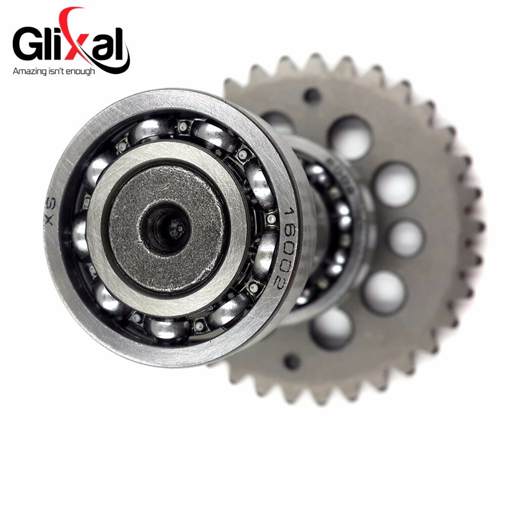 Glixal  gy6 125cc 150cc korkeakulmainen suorituskykyinen  a9 nokka-akseli 152 qmi 157 qmj skootteri mopo kevyt nokka-akseli