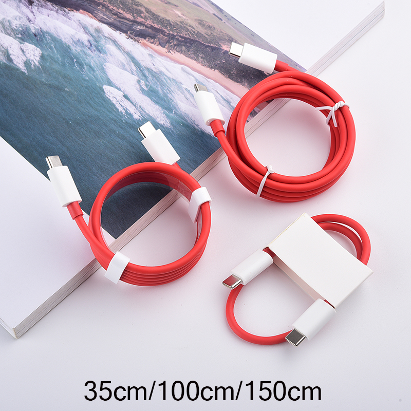 Oneplus – câble USB type-c Original 8T 9 9R, Charge rapide, 6,5 a, 65W, 30W, pour 1 + Nord N10 8 7T Pro