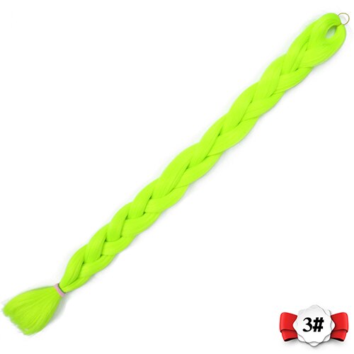 20 farve syntetiske flette hår extensions 82 tommer 165g/ pakke lange jumbo fletninger hæklet hår bulk houyan: P1b/27