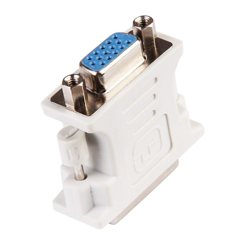 Felkin DVI to VGA Adapter Converter DVI 24+5 Pin Male to VGA Female 1080P Video Converter for HDTV Monitor Computer PC Laptop