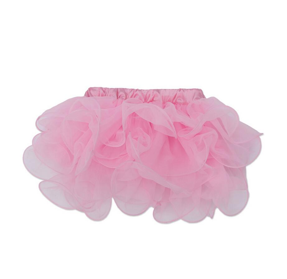 1PC Bébé Fille Tutu Jupe Satin 4 Couches Volantée SkirtTulle Jupes 6 Couleurs 1st Bébé Fête D'anniversaire Porter Photographie Prop: Marron