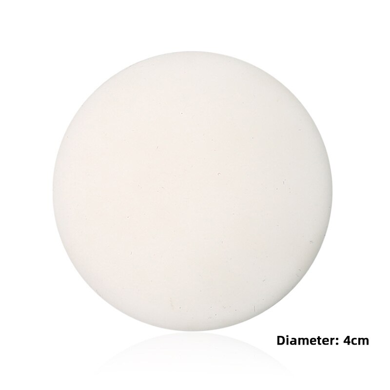 Deurstopper Deurknop Rubber Fender Lock Beschermende Pad Deur Crash Pad Muur Protector Shockproof Deurklink Stop Zelfklevende: WHITE / 2pcs