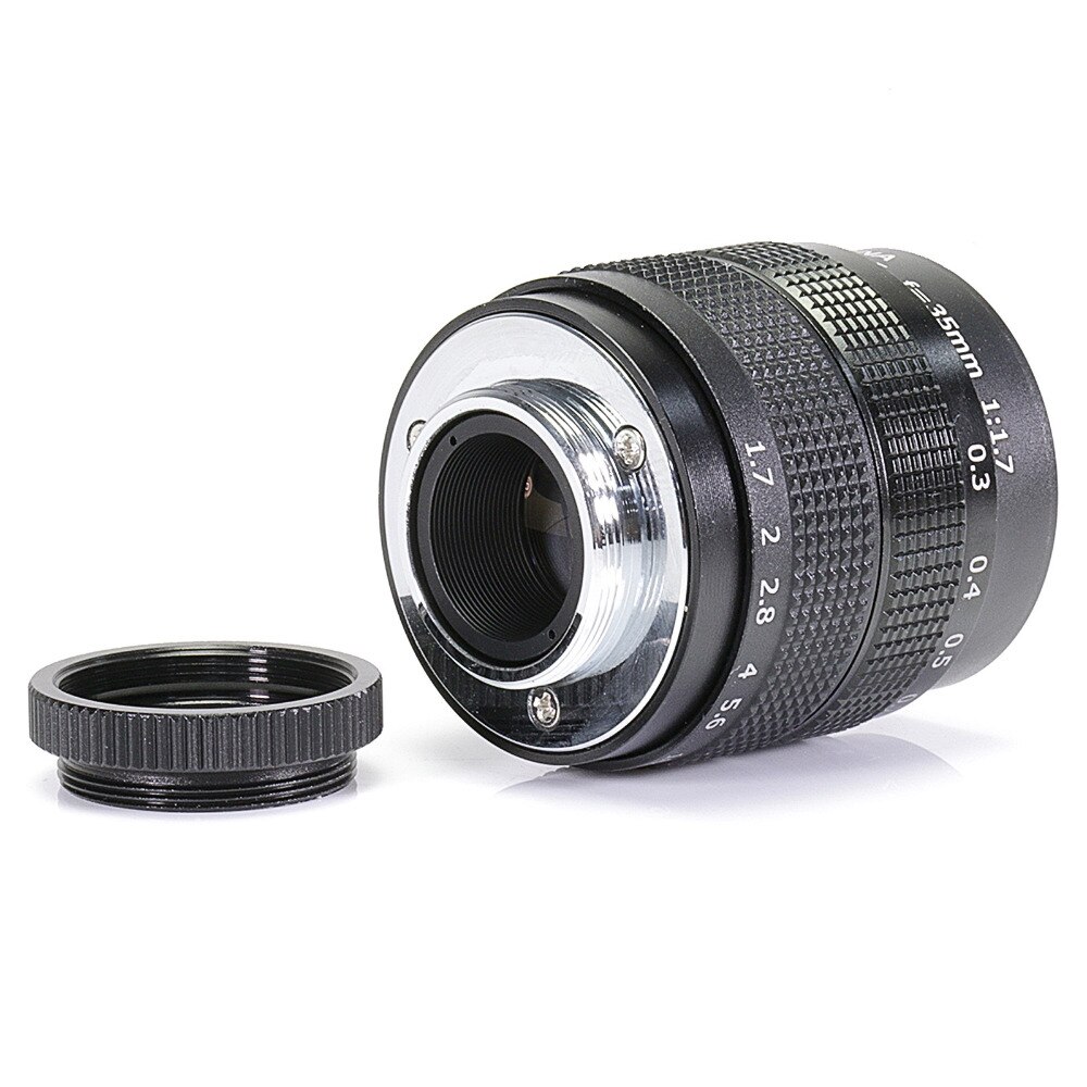 FUJIAN 35mm f1.7 C mount camera CCTV Lens voor M4/3/MFT Mount Camera