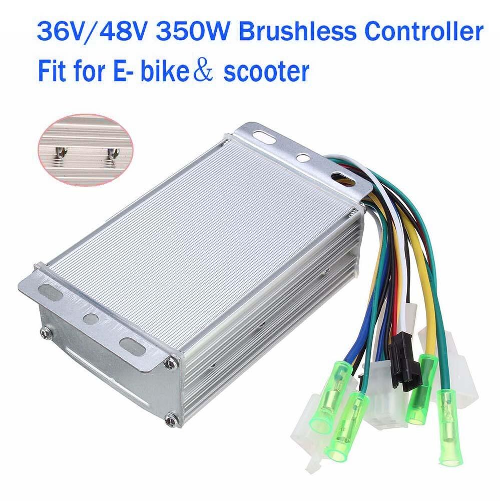 350W Brushless DC Motor Controller For 36V/48V E-Bikes & Scooters | Electric Bike Speed Controller