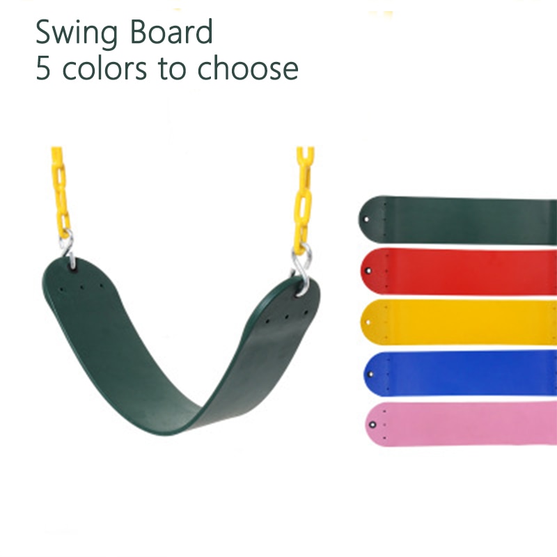 Planche à balançoire Portable EVA colorée pour enfants, accessoires de balançoire d'extérieur, combinaison de cadre, jardin, cour, jouets d'extérieur pour enfants