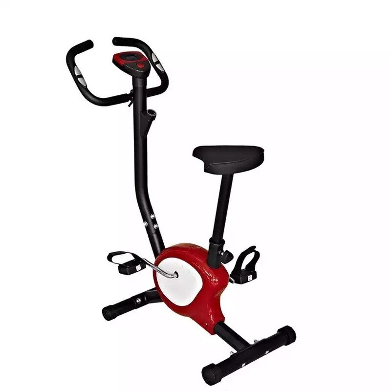 Home Exercise Spinning Bike Fitness Equipment Indoor Fitness Exercise Webbing Bike Sport Cycling Trainer Sports Equipment: Blue