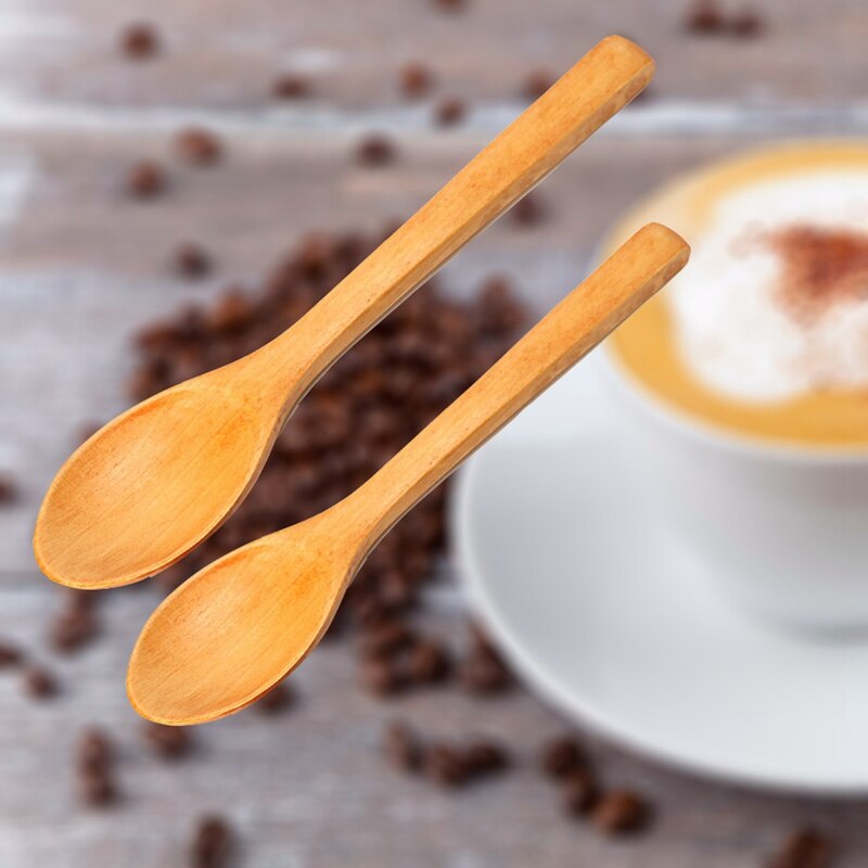 Kjøkken treskje sunt tre ris spise skje honning kaffesuppe blande røreskje barn servise kjøkkenutstyr