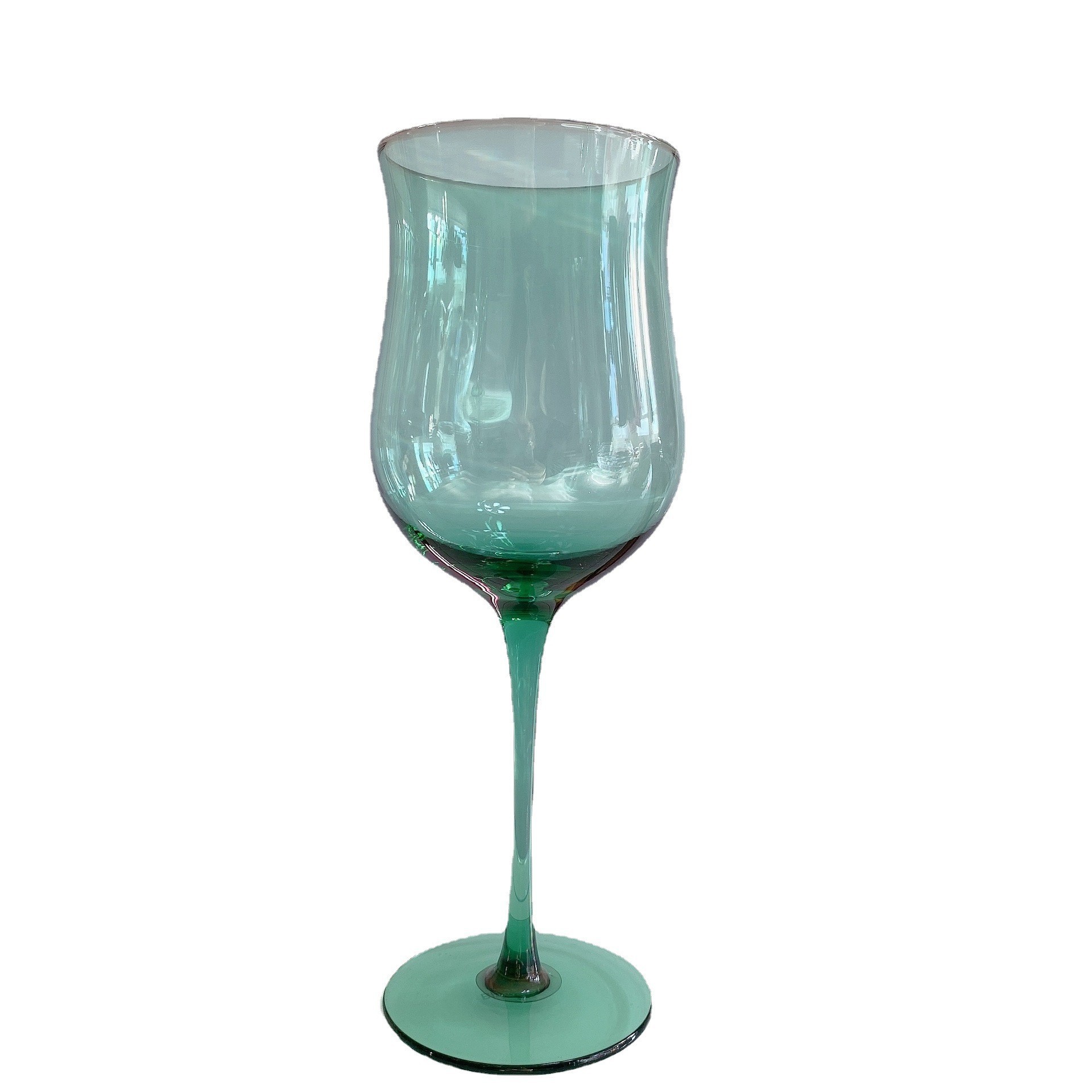 Verre à Vin Vert  main image 1
