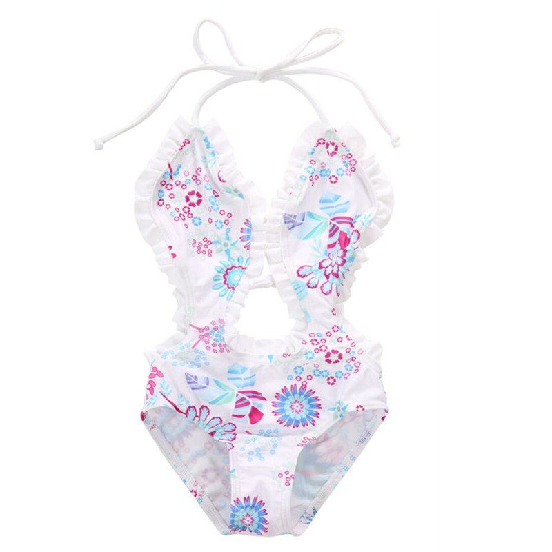 1-6Y bebé niñas traje de baño Niña una pieza niños traje de baño ropa de nado para niños de verano playa: 2-3 Years