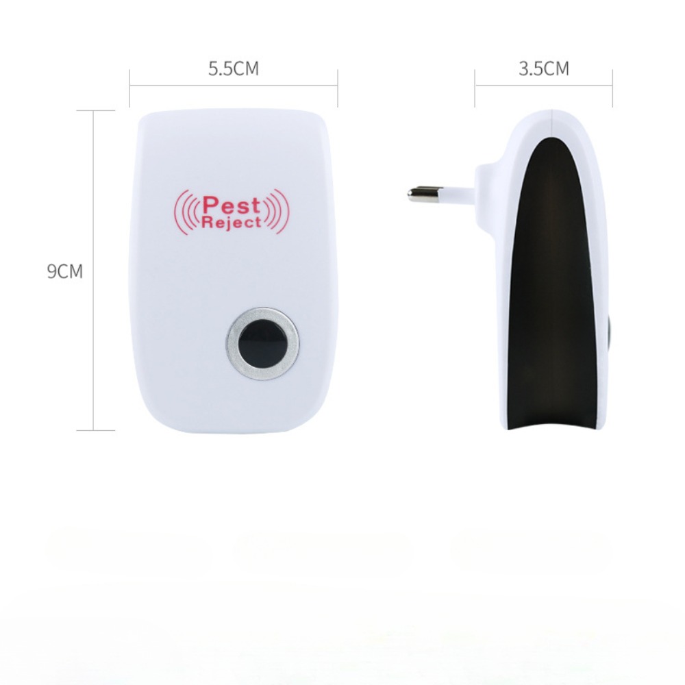 1Pc Electronic Pest Reject Ultrasound Mouse Cockroach Repeller Device Insect Rats Spiders Mosquito Killer Pest Control Household