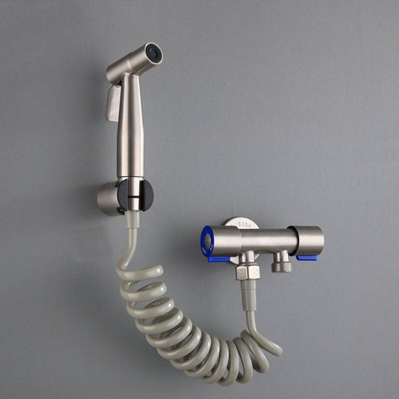 Wc Hand Bidet Kraan Badkamer Bidet Rvs Wc Hand Held Bidet Kraan Spuit Bidet Set Reiniging Douchekop Tap