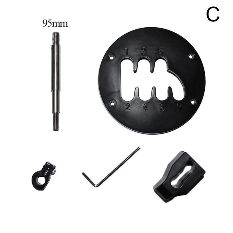 Steering Wheel Modification Kit Suitable For TH8A Suction Gear Feel Five-speed Shift, Enhanced Lever And Quic Short Damping S4I7: C