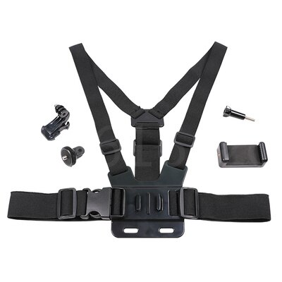 Head Strap Mount Borst Riem Voor GoPro Hero 7 6 5 4 Xiaomi Yi 4 K Sony Action Cam Accessoires harnas Riem Voor Mobiele Telefoon Houder