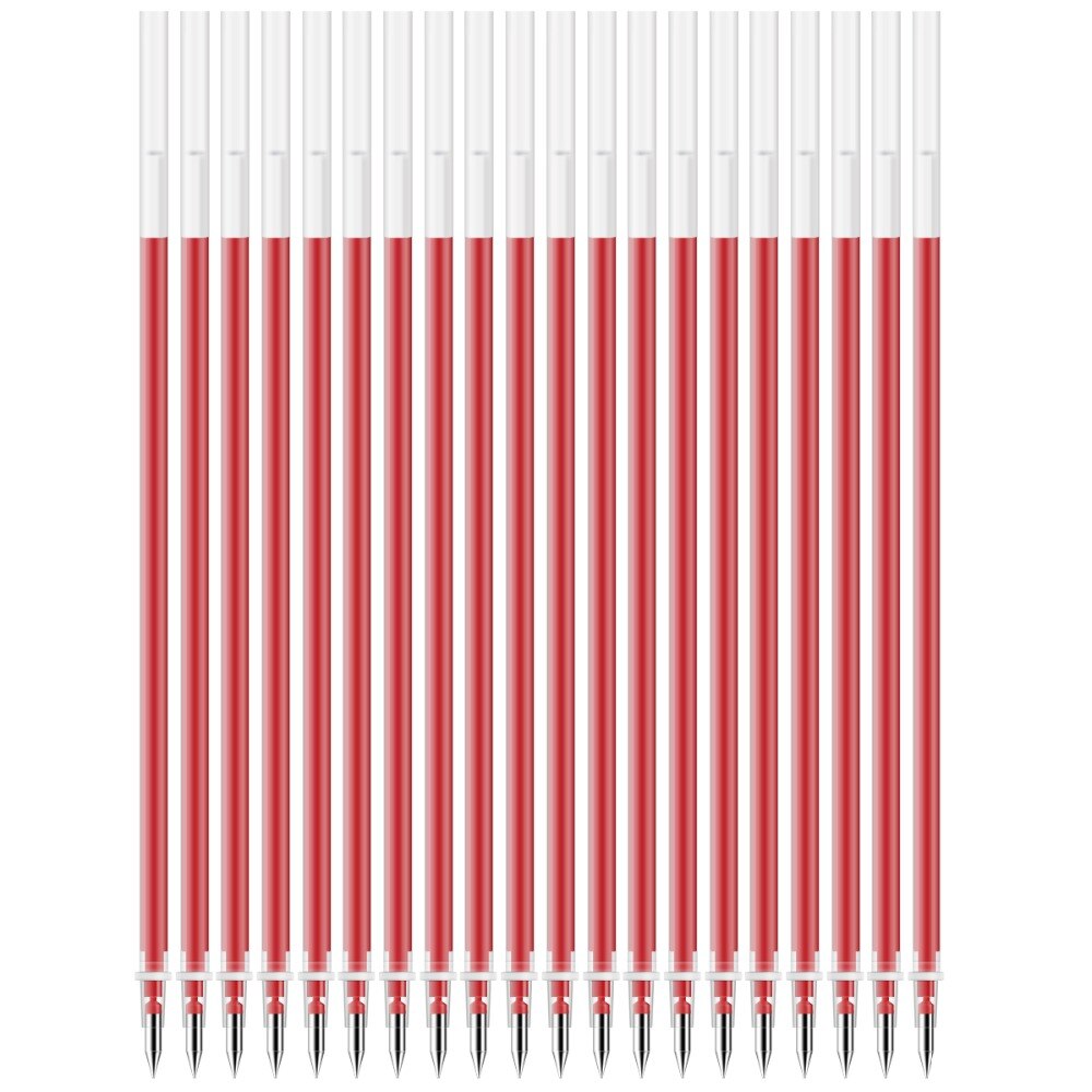 Deli Gel ink Pen Refill Bullet type Refill Pen Refill 0.5 mm 131*5.5mm 20pcs Pack 6916
