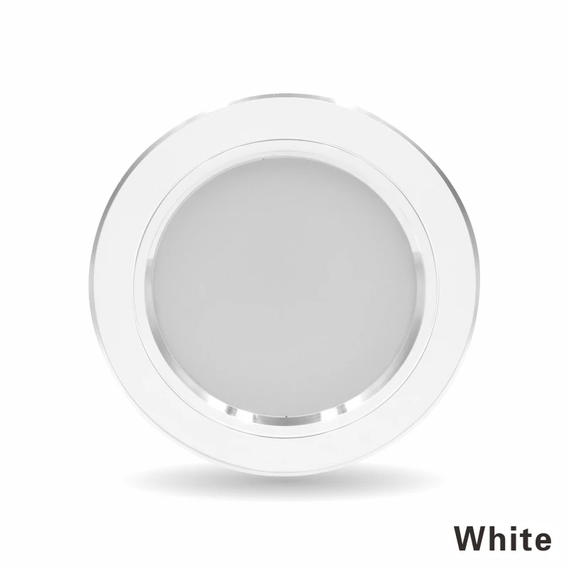 10 Stks/partij Led Downlight 220V Plafondlamp 5W 9W 12W Verzonken Neer Licht Ronde Led Panel licht 15W 18W Spotlight Binnenverlichting: White / 5w / Cold white