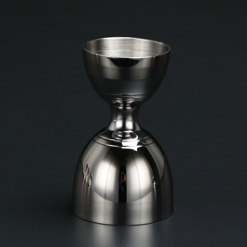 Jigger de cóctel de acero inoxidable, medidor de bebidas, Bar, campana, taza de tiro de licor, herramienta de camarero, 30ml/60ml