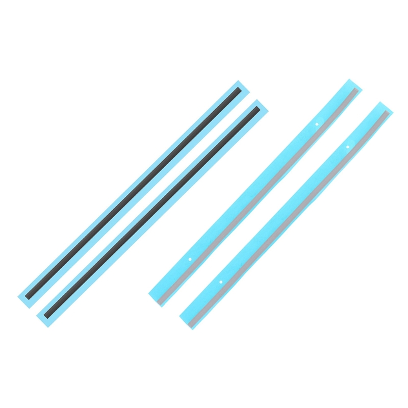 2Pcs Rubber Strip Laptop Bottom Shell Cover Foot Pad For HP Envy X360 15-DR, Envy X360 15-DS Non-Slip Bumper Feet Strips