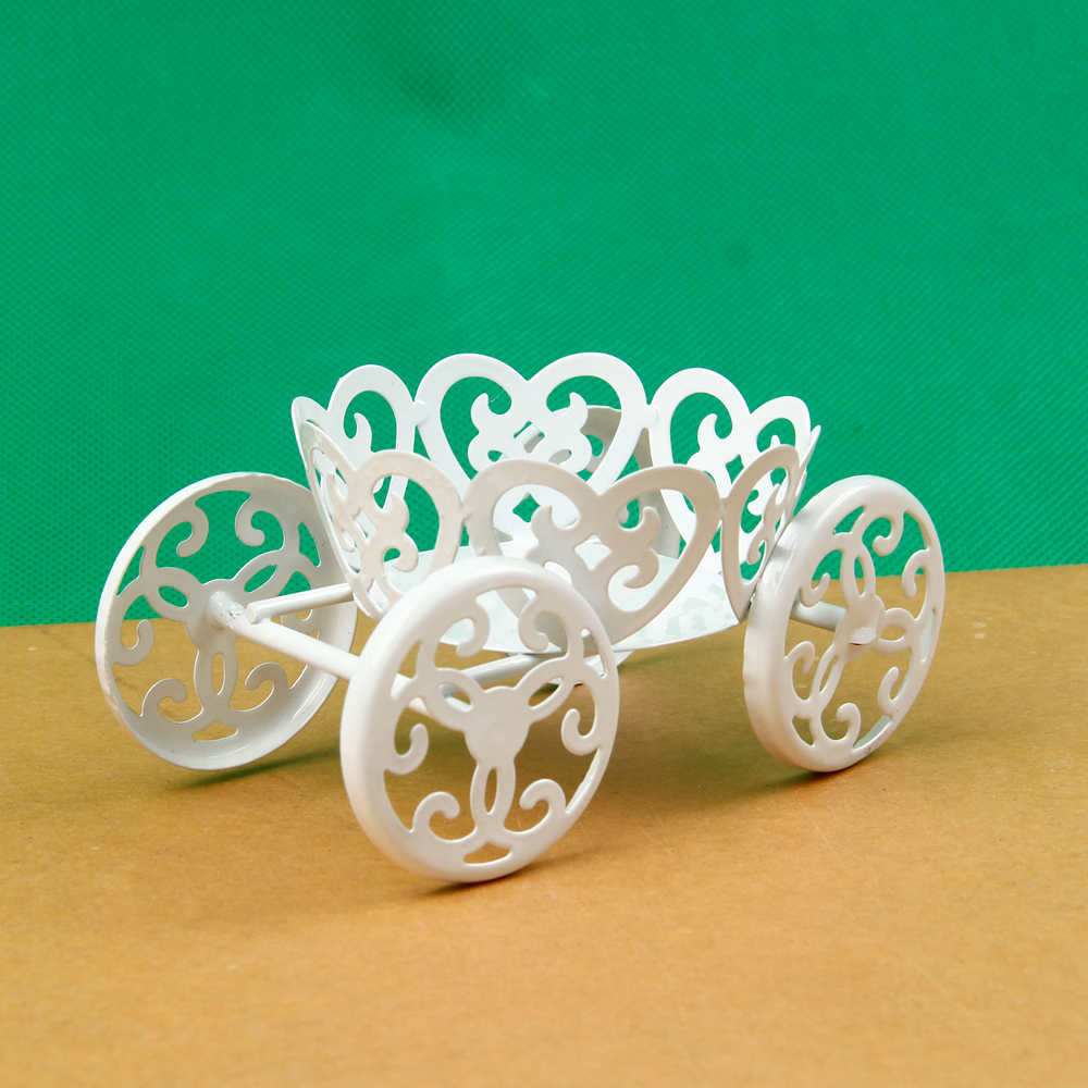 European Wrought Iron Cake Stand Model Round Base Dessert Wedding Birthday Party Baking Kitchen White Variety TSLM1: 03