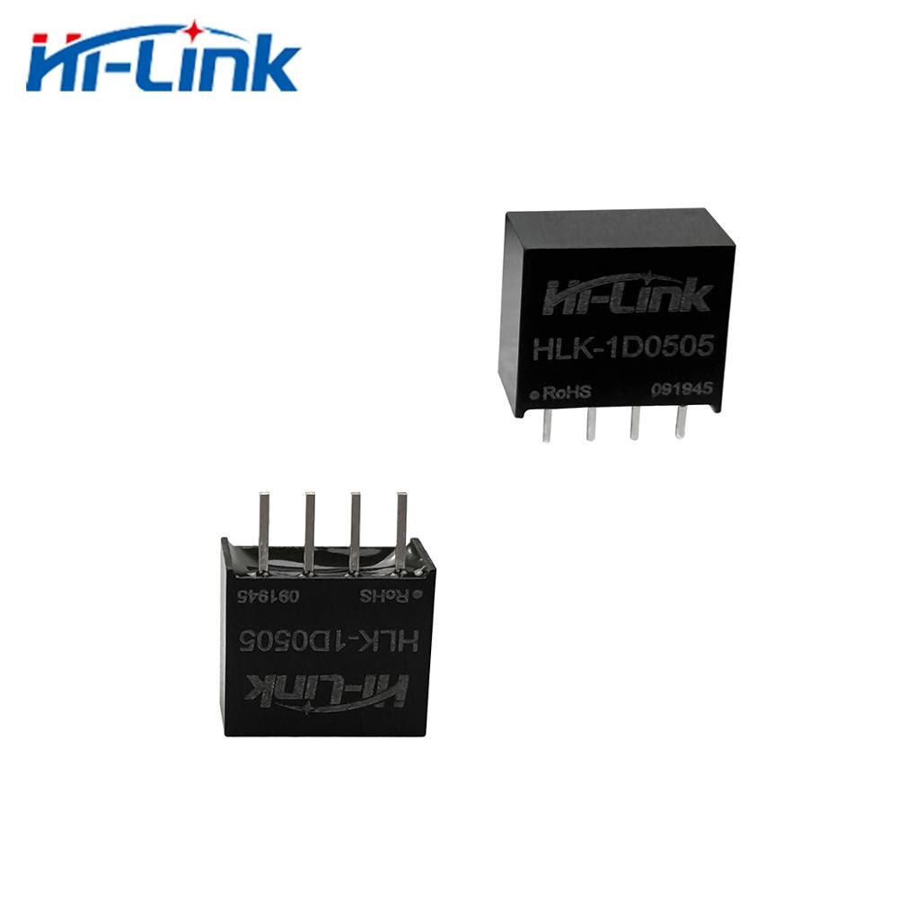 Free Ship 10pcs/lot Hi Link 1W 5V 200mA output DC DC converter module HLK-1D0505